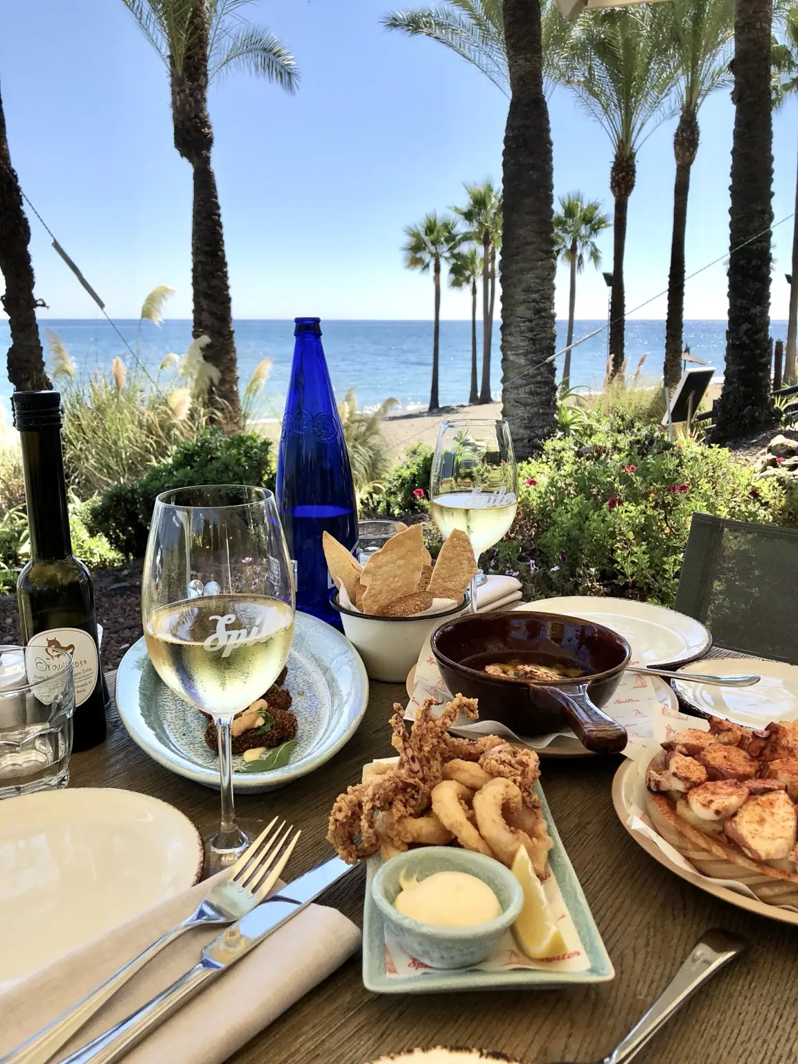 Lunch with a sea view at Kempinski Hotel Bahía in Estepona